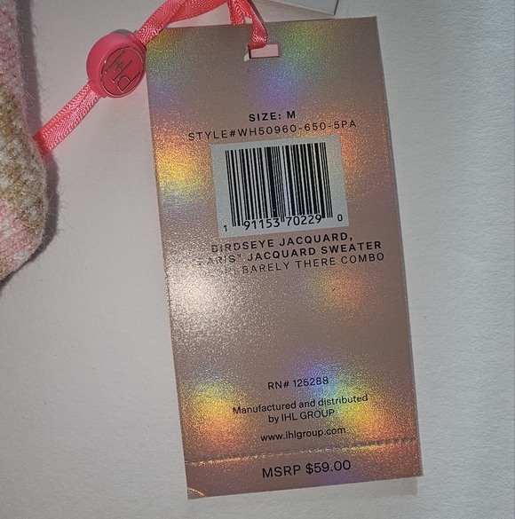 Paris Hilton Women's Soft Knit Crew Neck Sweater - Picture 6 of 7